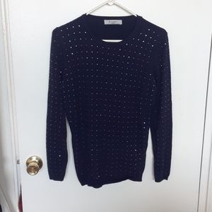 Brian BAILEY  womens square nail head sweater